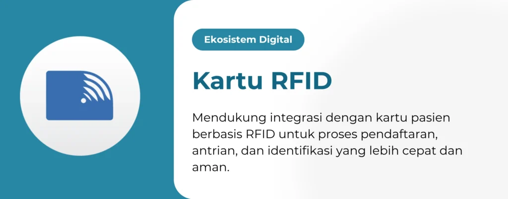 ekosistem digital eklinik fitur RFID